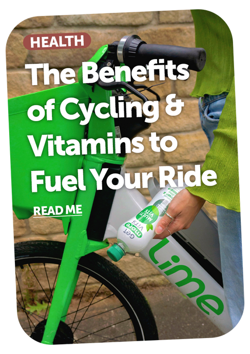 The Benefits of Cycling and Essential Vitamins to Fuel your Ride