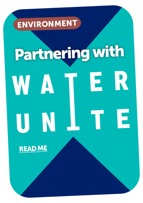 Get More Vits Partner with Water Unite to End Water Poverty
