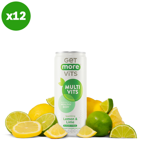 Lemon & Lime Multivits Cans