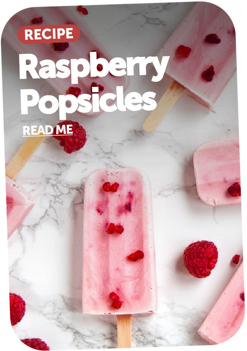 Raspberry Popsicles