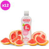 Pink Grapefruit Vitamin B12 Bottles
