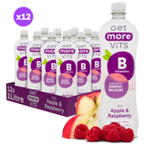 Apple & Raspberry B Vits Bottles