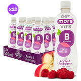 Apple & Raspberry B Vits Bottles