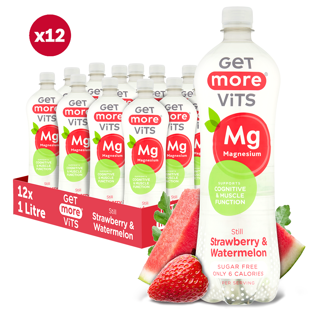 Strawberry & Watermelon Magnesium Bottles