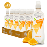 Orange Electrolytes Recovery Bottles