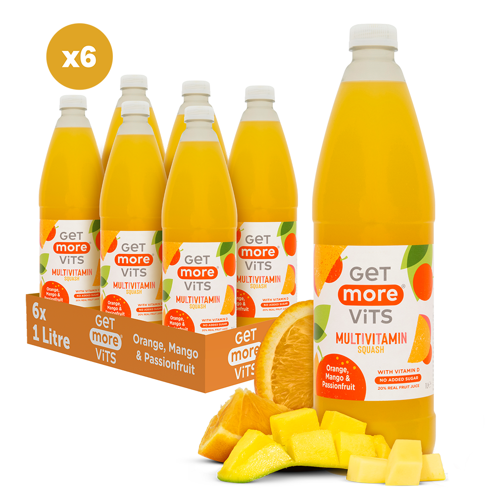 Orange, Mango & Passionfruit Multivitamin Squash