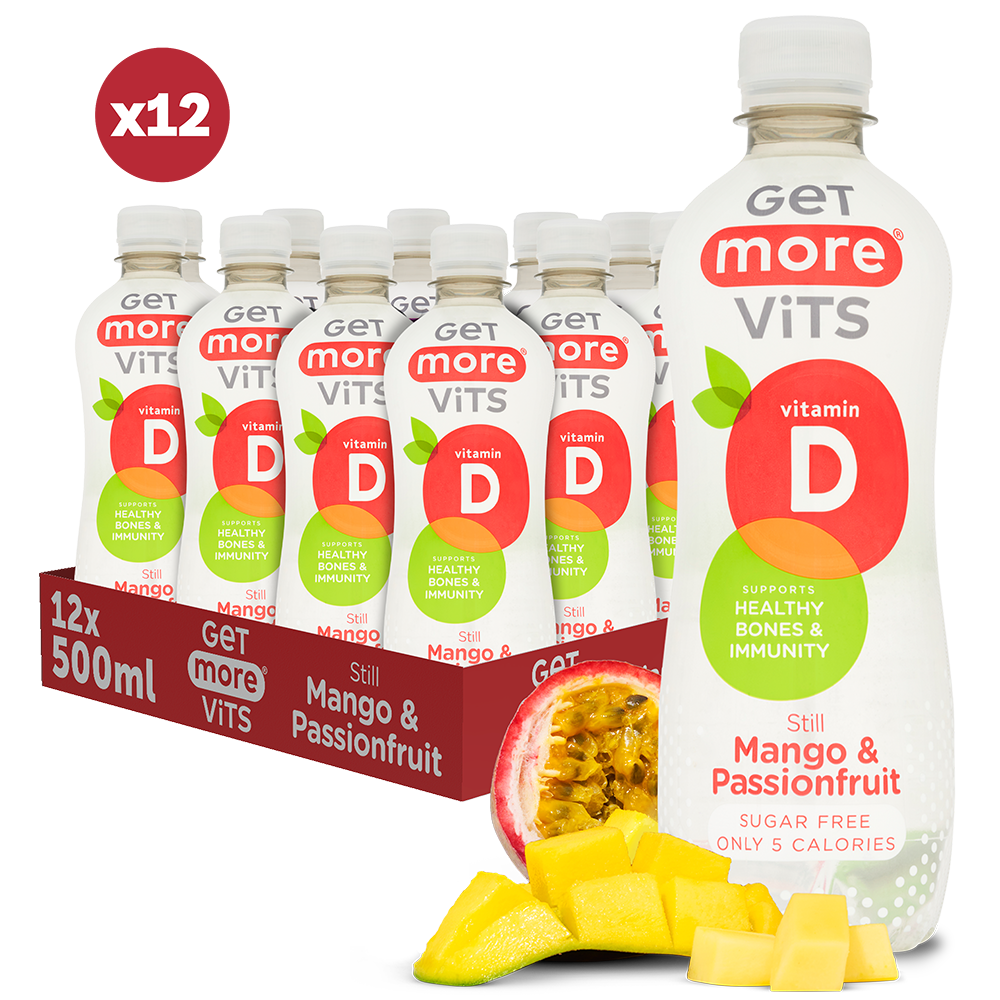 Mango & Passionfruit Vitamin D Bottles