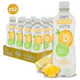 Pineapple & Grapefruit Vitamin D Bottles