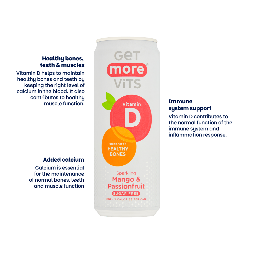 Mango & Passionfruit Vitamin D Cans