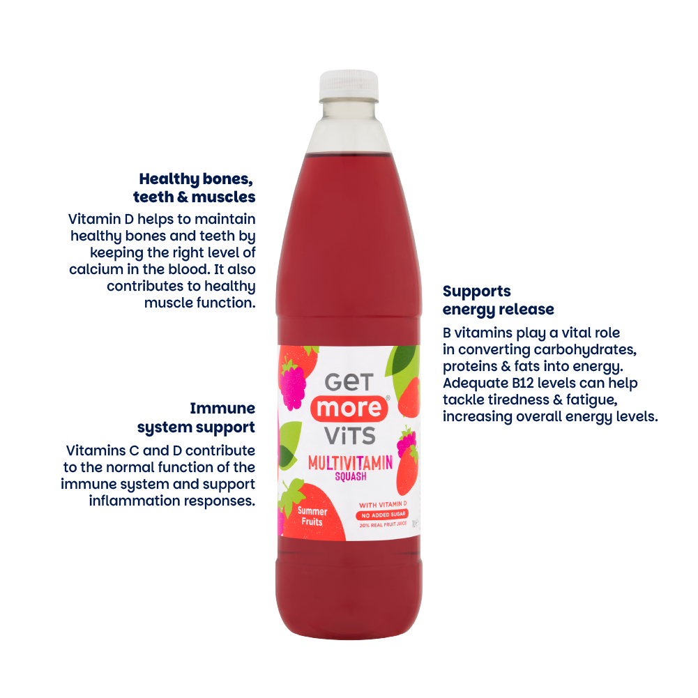 Summer Fruits Multivitamin Squash