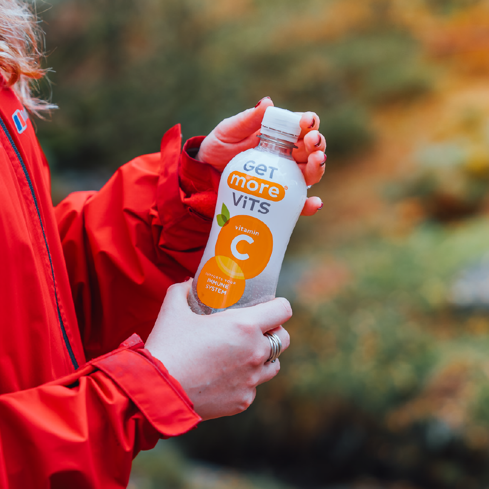 Orange Vitamin C Bottles