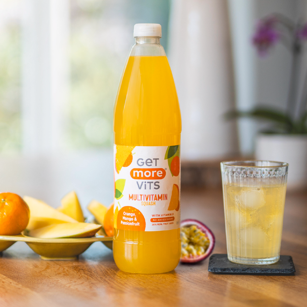 Orange, Mango & Passionfruit Multivitamin Squash