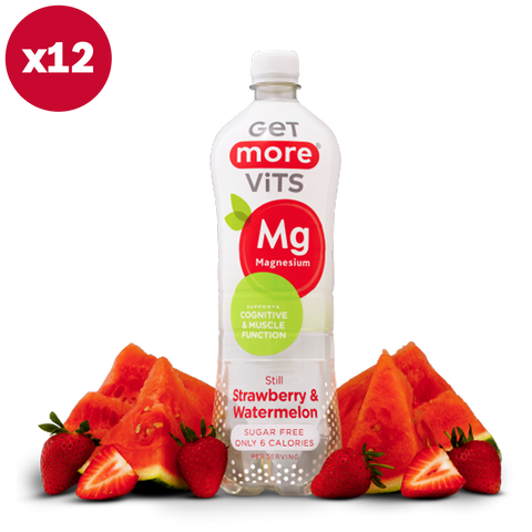 Strawberry & Watermelon Magnesium Bottles