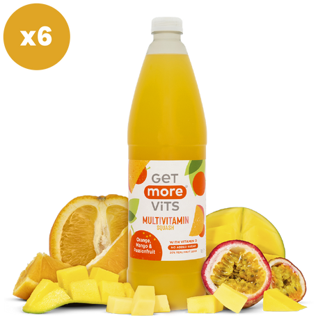 Orange, Mango & Passionfruit Multivitamin Squash