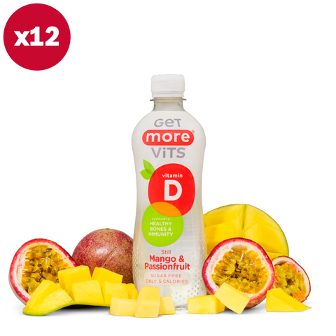 Mango & Passionfruit Vitamin D Bottles