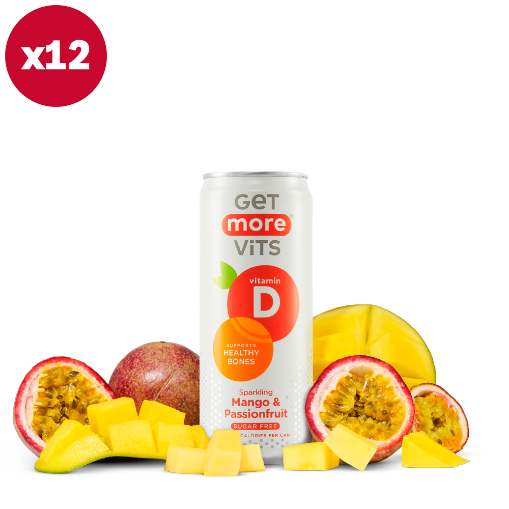 Mango & Passionfruit Vitamin D Cans